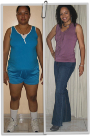 Satisfied woman enjoying a healthier lifestyle with balanced weight and confidence